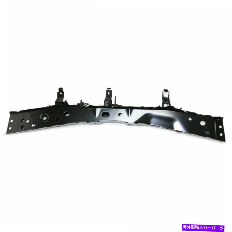 Radiator 新しいNI1225198フロントアッパーラジエーターは、日産のためのブラックスチールをサポートします12-19 New NI1225198 Front Upper Radiator Support Black Steel For Nissan Versa 12-19【並行輸入品】