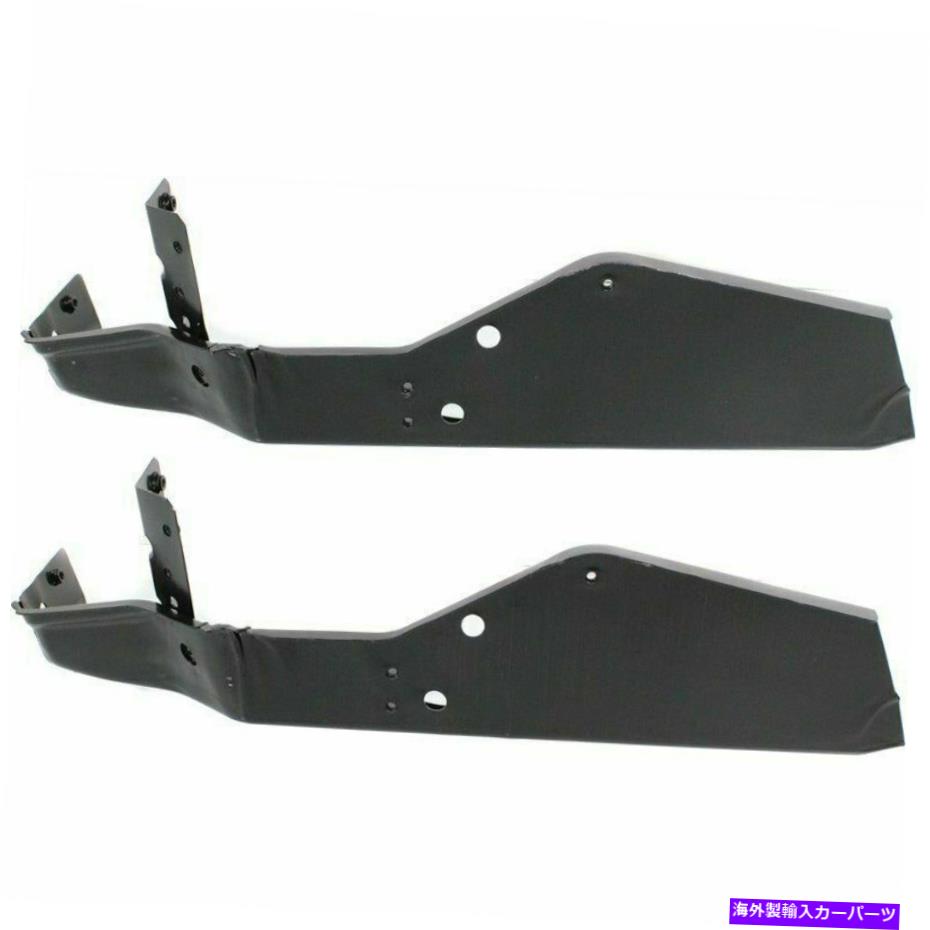 Radiator 2つのLH＆RHサイドスチールラジエーターサポートのセットスズキグランドヴィタラ Set of 2 LH & RH Side Steel Radiator Support Fits Suzuki Grand Vitara【並行輸入品】