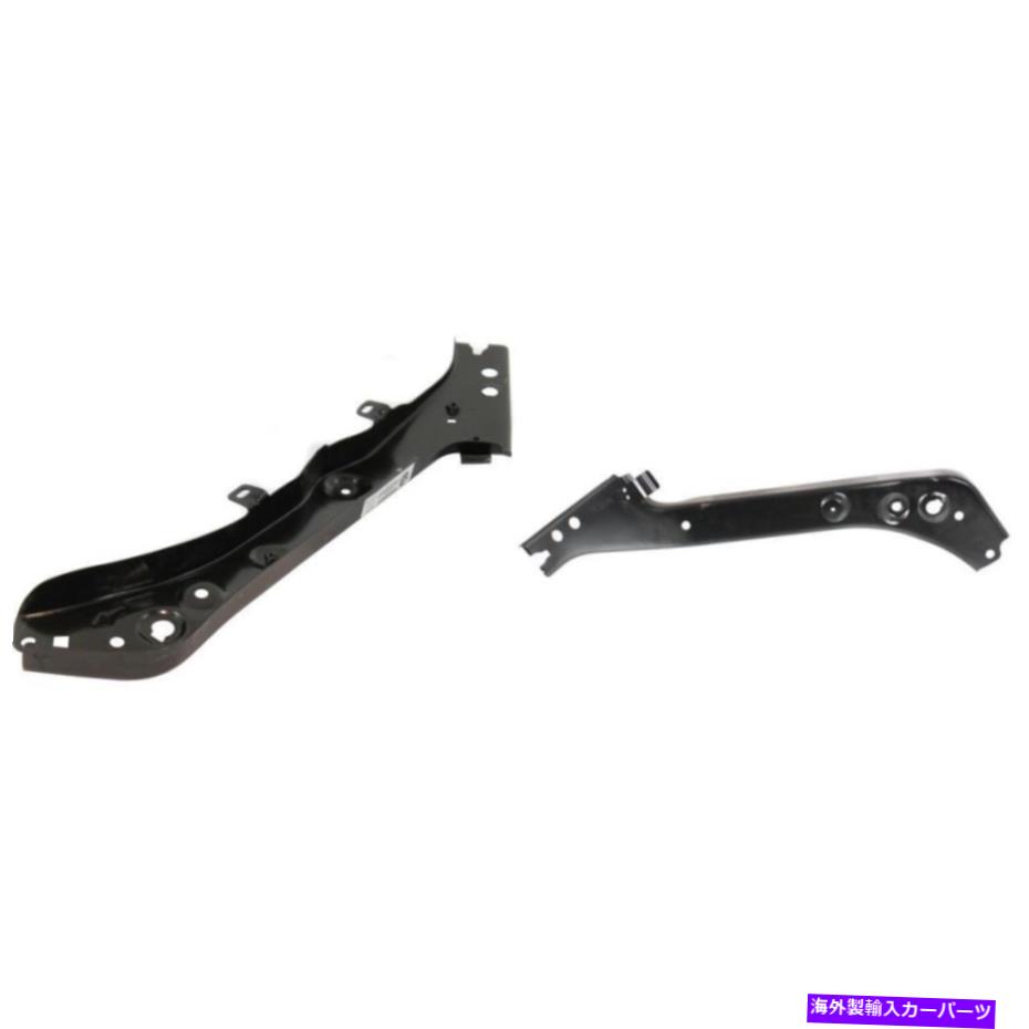 Radiator 新しいNI1225187、NI1225188日産ローグのためのラジエーターサポートセット2014-2015 New NI1225187, NI1225188 Radiator Support Set for Nissan Rogue Select 2014-2015【並行輸入品】