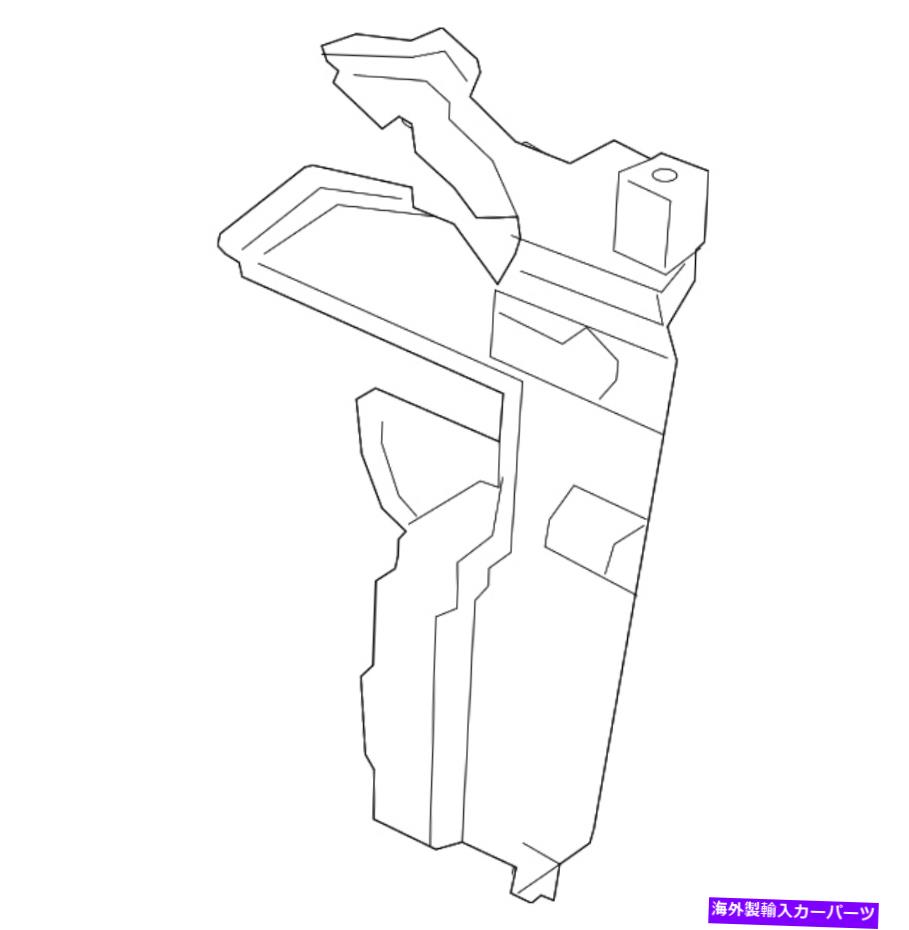 Radiator 本物の日産航空ガイド - ラジエーターサイドライトハンド21558-5BC0B Genuine Nissan Air Guide - Radiator Side-Right-hand 21558-5BC0B【並行輸入品】