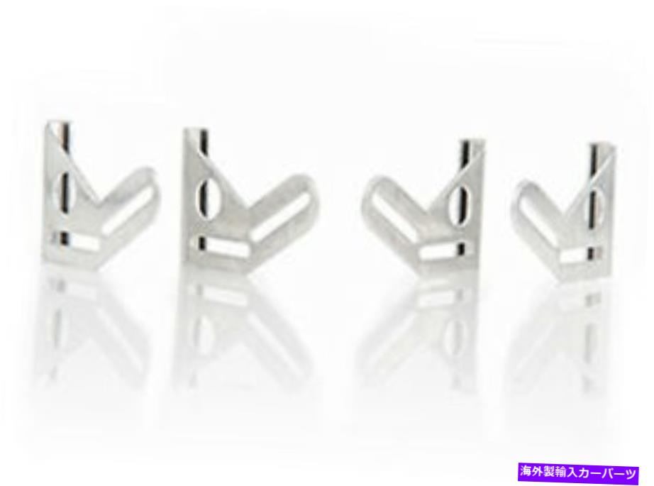 Radiator 電気ファンのための取り付けブラケットbe-coolラジエーター72054 Mounting Brackets for Electric Fans BE-COOL RADIATORS 72054【並行輸入品】