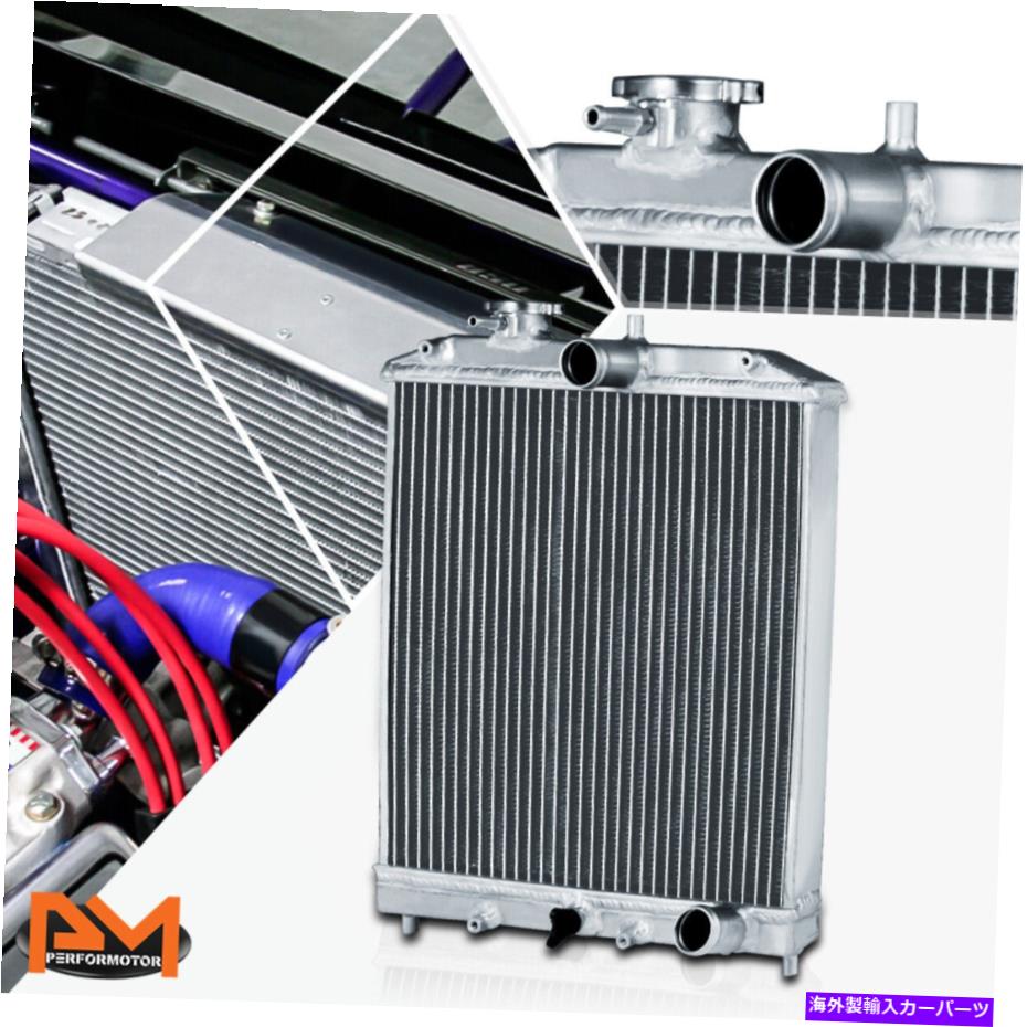 Radiator CIVIC EH/EJ/EM/Del Sol EG/Integra DB DC用の2列フルアルミニウムレーシングラジエーター 2-Row Full Aluminum Racing Radiator for Civic Eh/Ej/Em/Del Sol Eg/Integra Db Dc【並行輸入品】