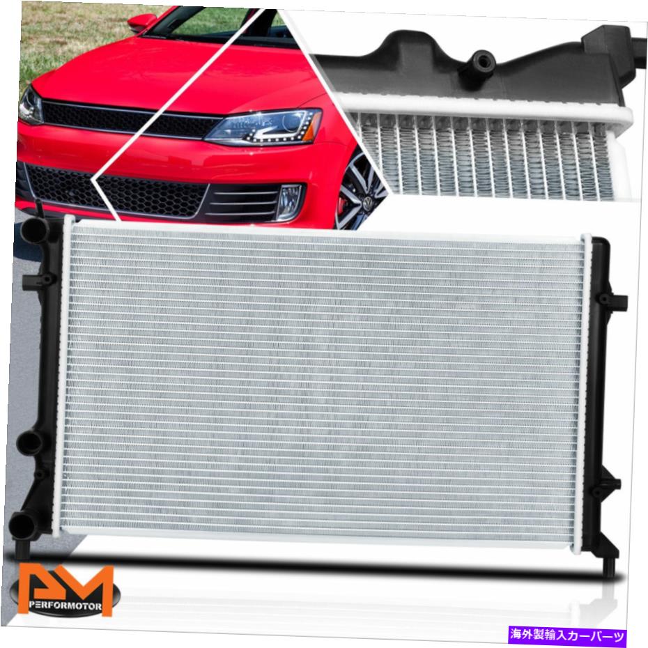 Radiator 11-15 VW Jetta/Passat/Beetle 2.0/2.5 DPI-13215のアルミニウムOEスタイルラジエーター Aluminum OE Style Radiator for 11-15 Vw Jetta/Passat/Beetle 2.0/2.5 DPI-13215【並行輸入品】