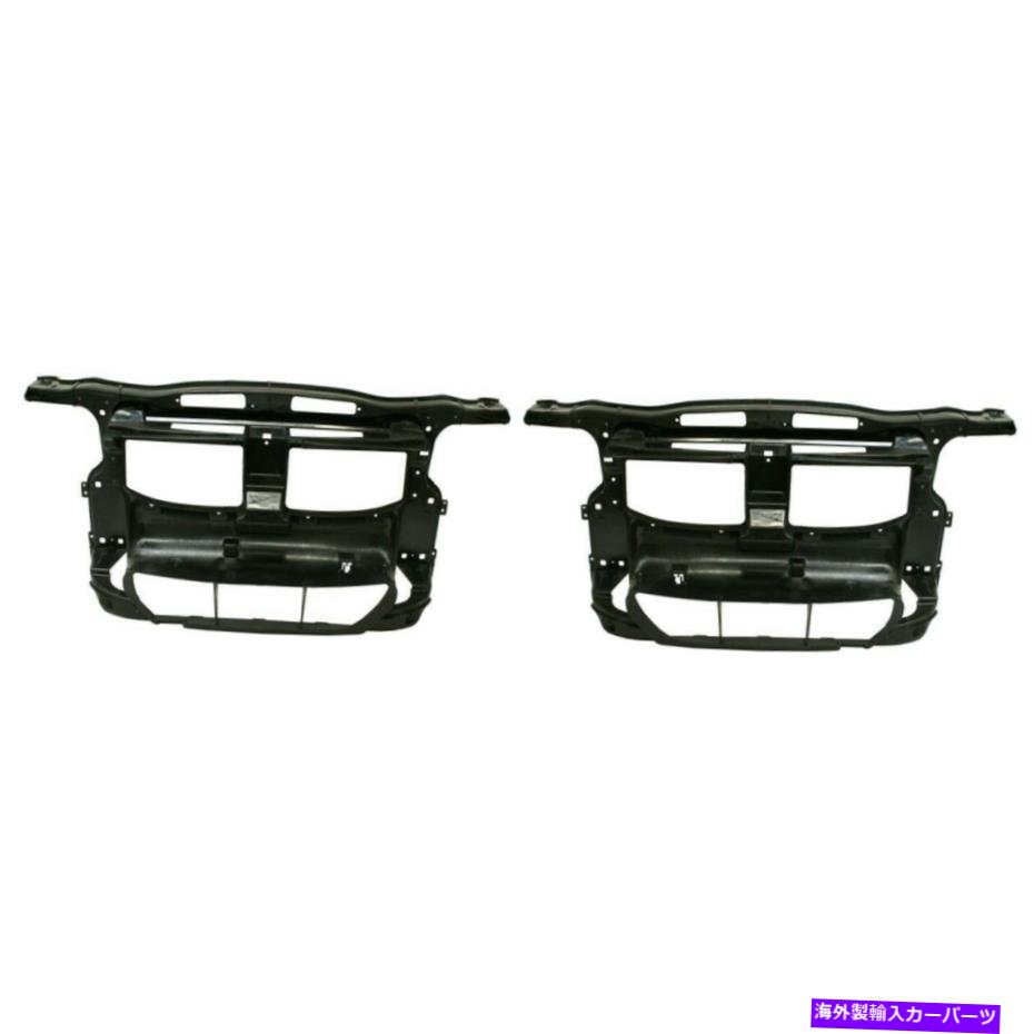 Radiator 2つの左＆右クーペLH RH Eclipseペアの新しいラジエーターサイドサポートパネルセット New Radiator Side Support Panels Set of 2 Left & Right Coupe LH RH Eclipse Pair【並行輸入品】
