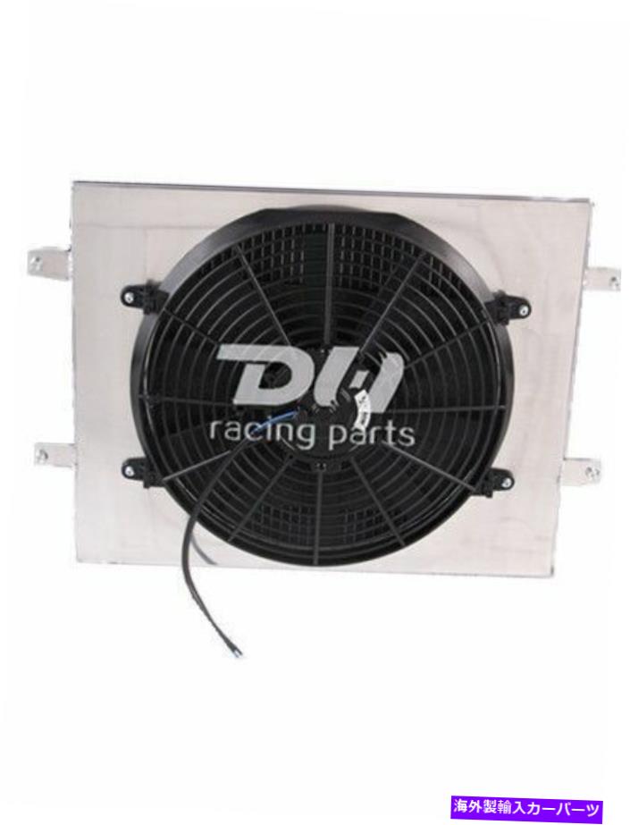 Radiator アルミニウムシュラウド＆ファンフィットトヨタ4runner 84- 92 1995ピックアップ2.4L L4ラジエーターのみ Only Aluminum Shroud&Fan Fit Toyota 4Runner 84- 92 1995 Pickup 2.4L L4 Radiator【並行輸入品】