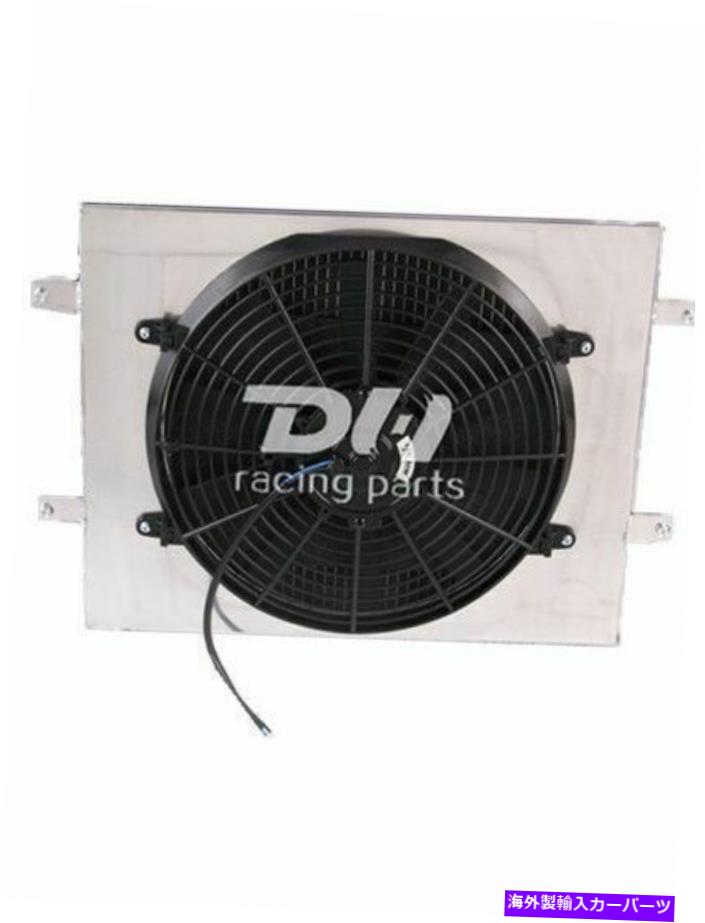 Radiator アルミニウムシュラウド＆ファンフィットトヨタ4runner 84- 92 1995ピックアップ2.4L L4ラジエーターのみ Only Aluminum Shroud&Fan Fit Toyota 4Runner 84- 92 1995 Pickup 2.4L L4 Radiator【並行輸入品】