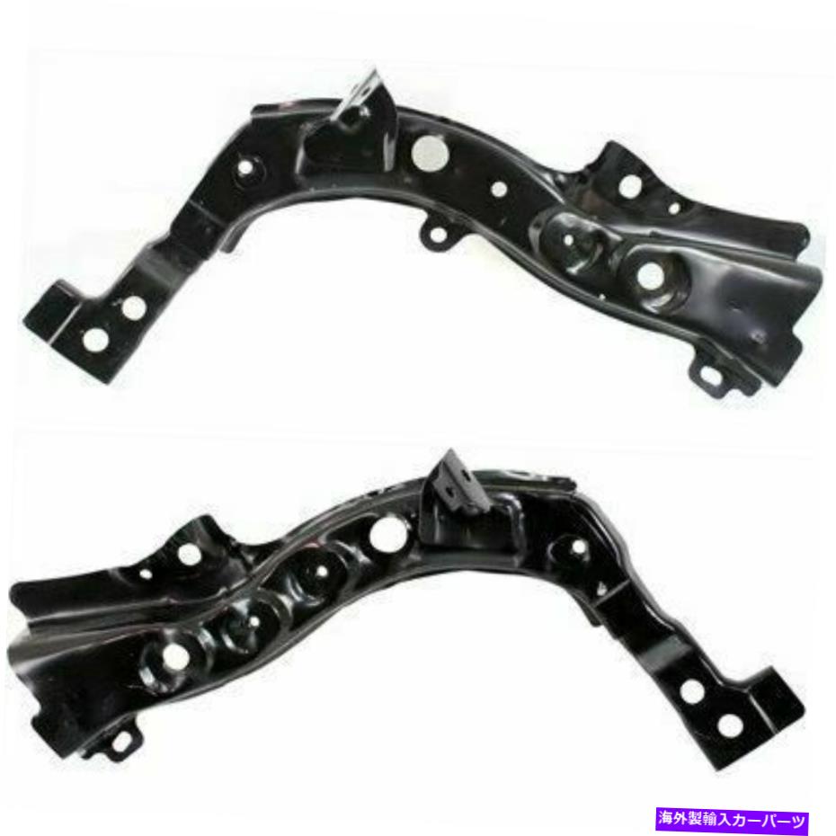 Radiator 2 LHおよびRHサイドラジエーターサポートのセットは、Infiniti G37 G25 G35に適合します Set Of 2 LH And RH Side Radiator Support Fits Infiniti G37 G25 G35【並行輸入品】