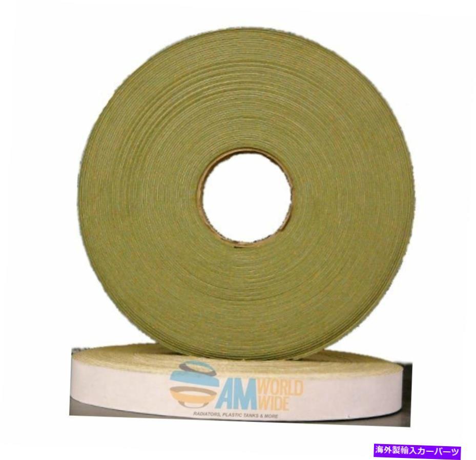 Radiator 世界的なラジエータープレミアムガスケットテープ（コルクとゴムの化合物）グリーン Am worldwide radiator premium gasket tape (cork and rubber compound) green【並行輸入品】