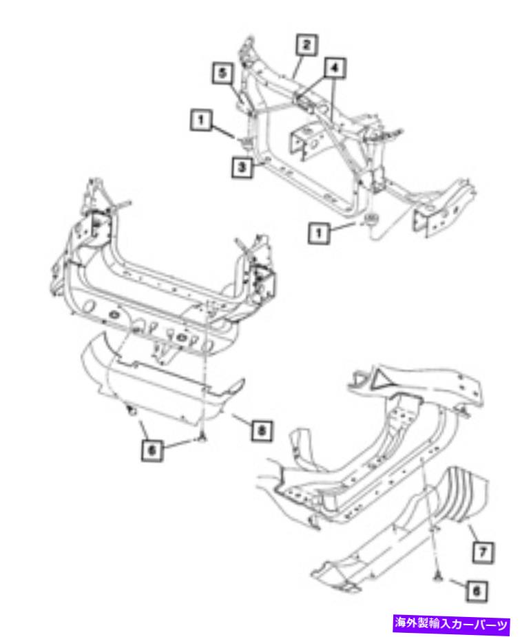 Radiator 本物のMOPARラジエーター閉鎖パネルブレース55257304AA Genuine Mopar Radiator Closure Panel Brace 55257304AA【並行輸入品】 43,901円