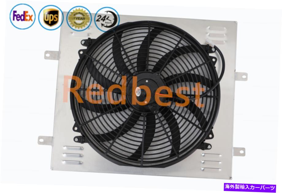 Radiator 1987-2006 Jeep TJ Wrangler 2.5L 150CU./ 4.0L 242CU。 Alu Radiator Shroud＆Fan Fits 1987-2006 Jeep TJ Wrangler 2.5L 150Cu./ 4.0L 242Cu. Alu Radiator Shroud&Fan【並行輸入品】