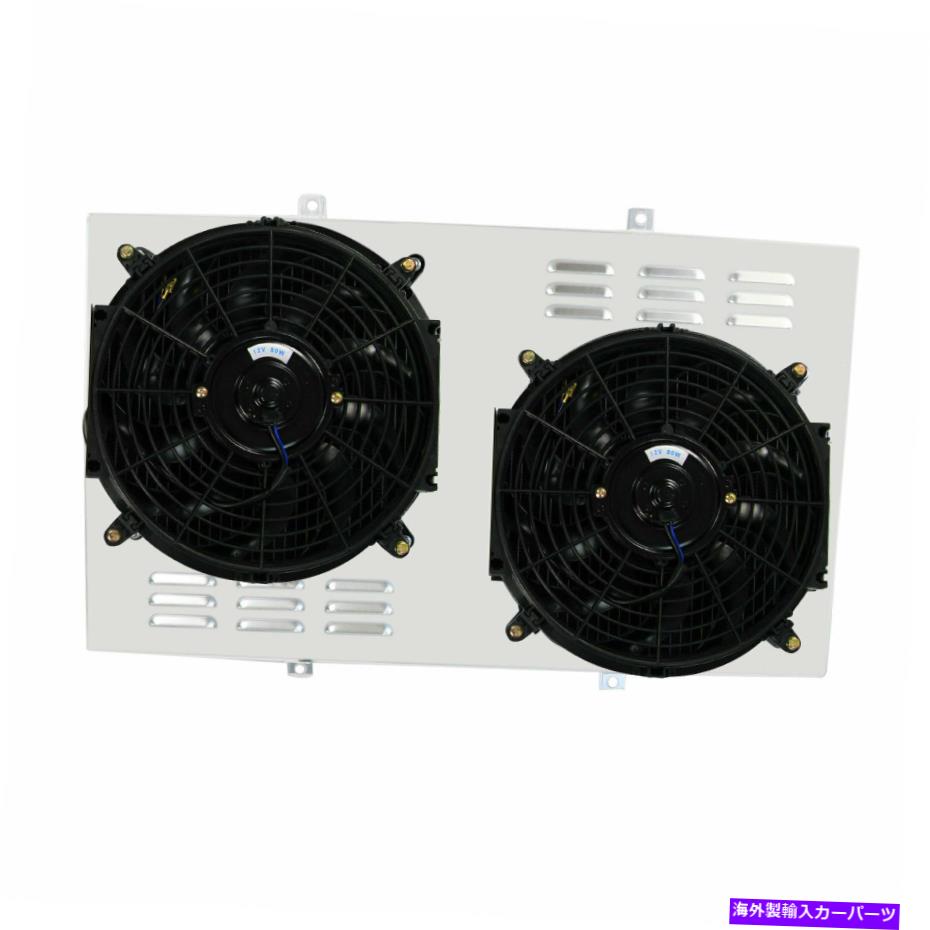Radiator アルミニウムシュラウドファンフィットシボレーブレザー67-72/GMCジミー/C/Kシリーズ郊外トラック ALUMINUM SHROUD FAN FIT Chevy Blazer 67-72/GMC Jimmy/C/K Series Suburban Trucks【並行輸入品】