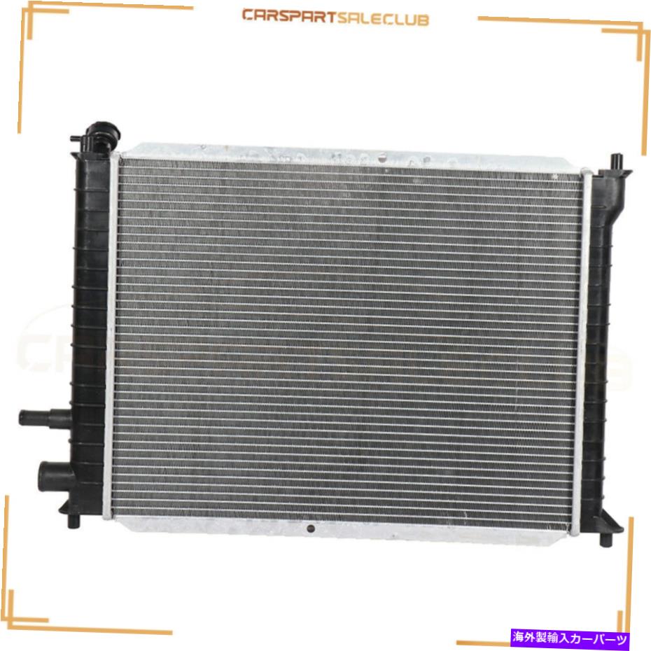 Radiator 1998年から2003年のフォードエスコート2.0L L4のアルミニウムラジエーター自動トランスミッション Aluminum Radiator For 1998-2003 Ford Escort 2.0L l4 With Automatic Transmission【並行輸入品】