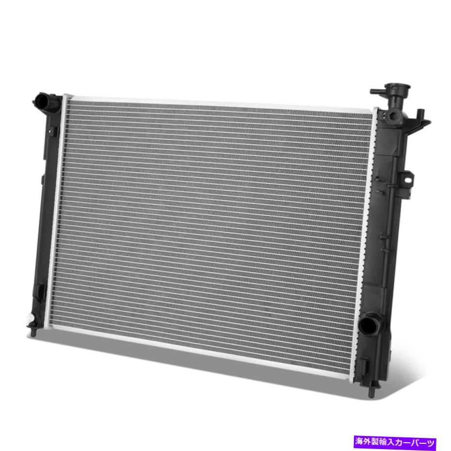 Radiator フィット15-16ジェネシスファクトリースタイルフルアルミニウム交換ラジエーターDPI 13455 Fit 15-16 Genesis Factory Style Full Aluminum Replacement Radiator DPI 13455【並行輸入品】