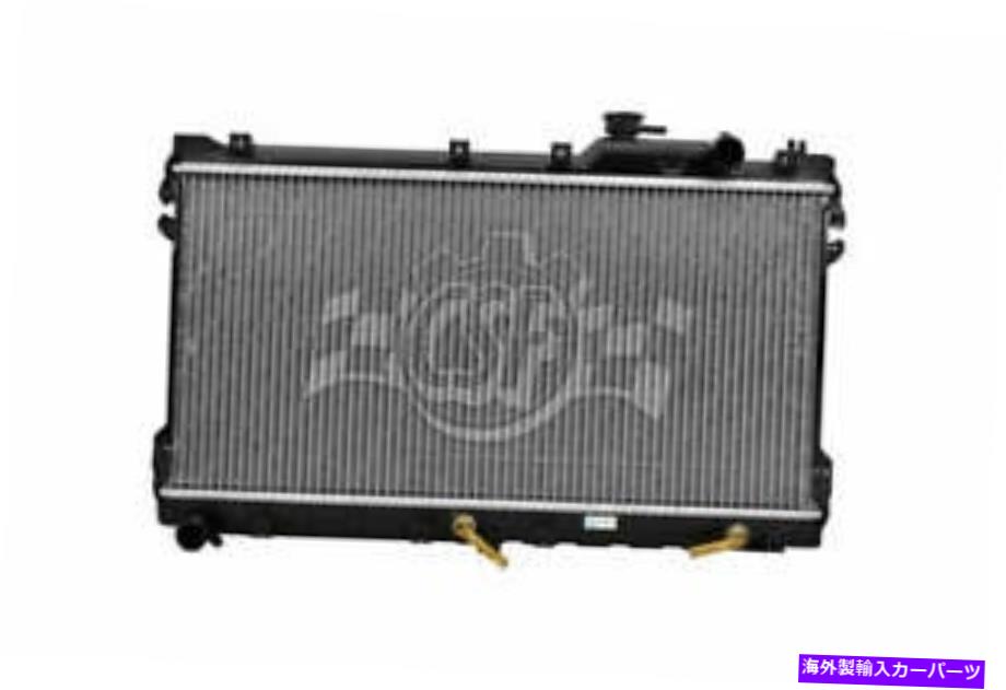 Radiator CSF高性能OEプラスチックラジエーター（CSF 2808）90-93 Mazda Miata 1.6L CSF High Performance OE Plastic Radiator (CSF 2808) for 90-93 Mazda Miata 1.6L【並行輸入品】