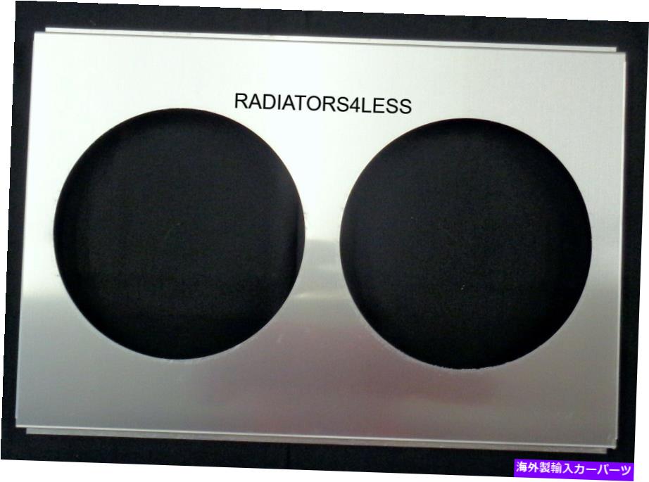 Radiator 新しいアルミニウムラジエーターファンシュラウドシボレーカマロ1982-1992 Firebirdは12 \