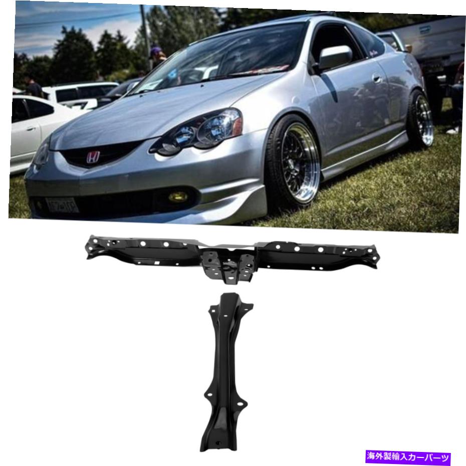 Radiator 02-06 ACURA RSXブラックラジエーターサポートフードラッチマウントTバーブラケットnew For 02-06 Acura RSX Black Radiator Support Hood Latch Mount T Bar Bracket NEW【並行輸入品】 48,576円