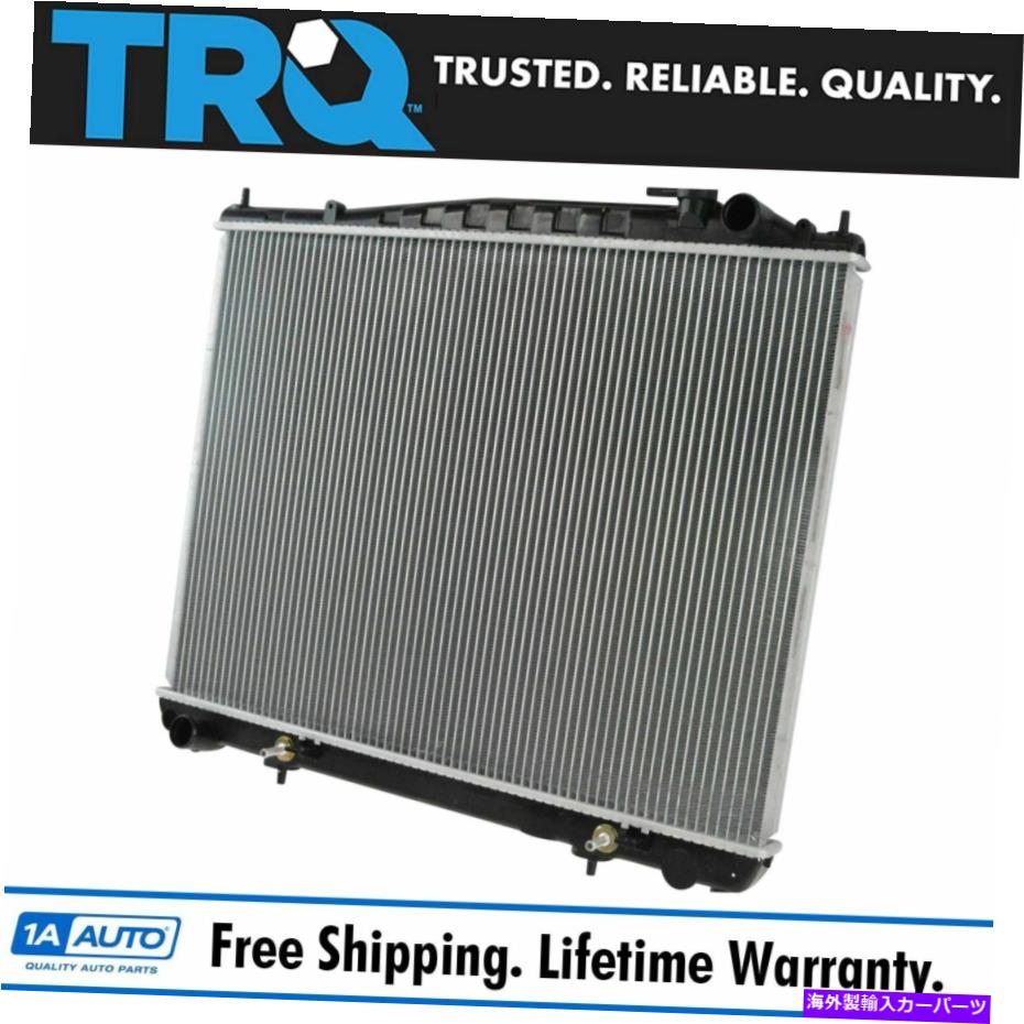 Radiator TRQラジエーターアセンブリアルミニウムコアパスファインダーQX4の直接フィット TRQ Radiator Assembly Aluminum Core Direct Fit for Pathfinder QX4【並行輸入品】