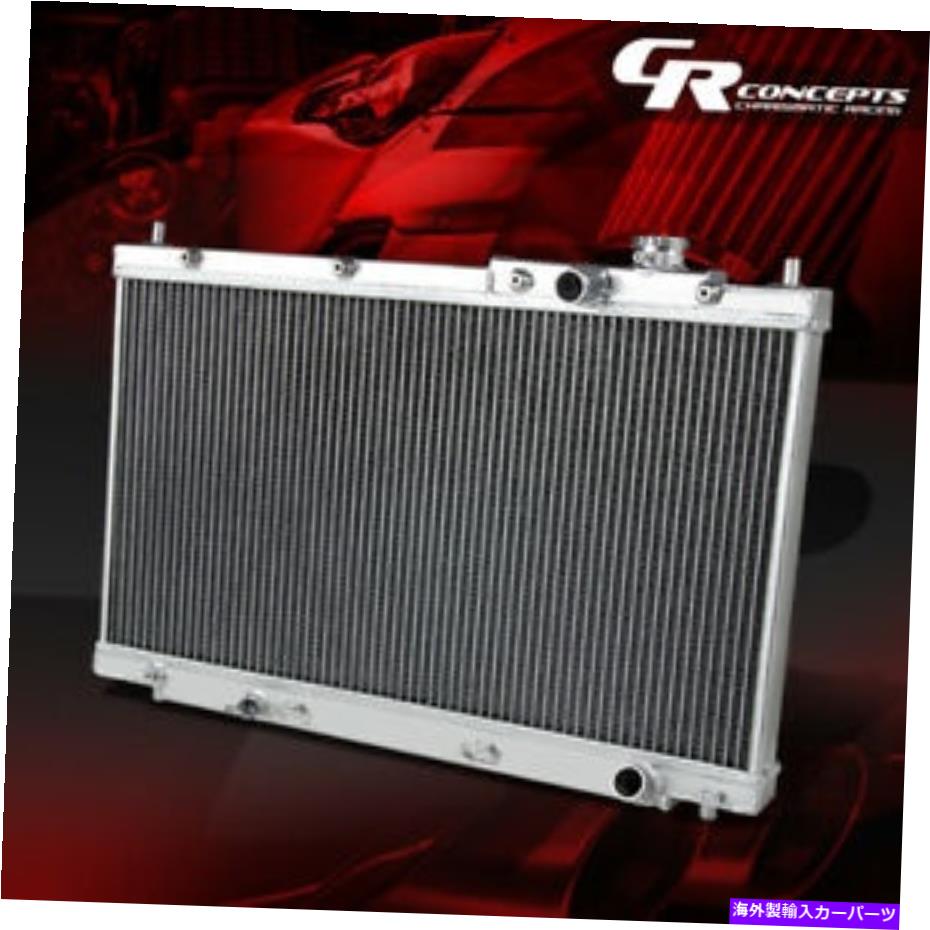 Radiator 2001年から2005年のホンダシビックMTの2列OEスタイルアルミニウムコアハイフローラジエーター 2-ROW OE STYLE ALUMINUM CORE HIGH FLOW RADIATOR FOR 2001-2005 HONDA CIVIC MT【並行輸入品】