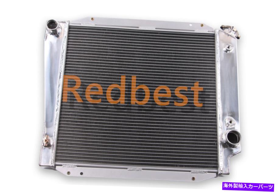 Radiator 1966-1977 68 69フォードブロンコワゴンロードスターV8 ENG 5.0L 302CUの3列ラジエーター 3 Row Radiator for 1966 -1977 68 69 Ford Bronco Wagon Roadster V8 Eng 5.0L 302Cu【並行輸入品】