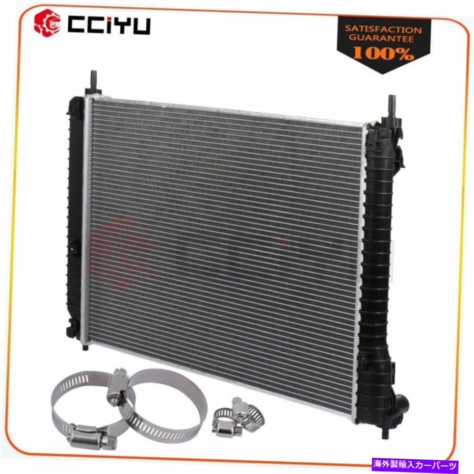 Radiator 4つのホースクランプを備えたラジエーターフィット08-15シボレーキャプチバスポーツ08-10土星vue Radiator with 4 Hose Clamps Fits 08-15 Chevrolet Captiva Sport 08-10 Saturn Vue【並行輸入品】