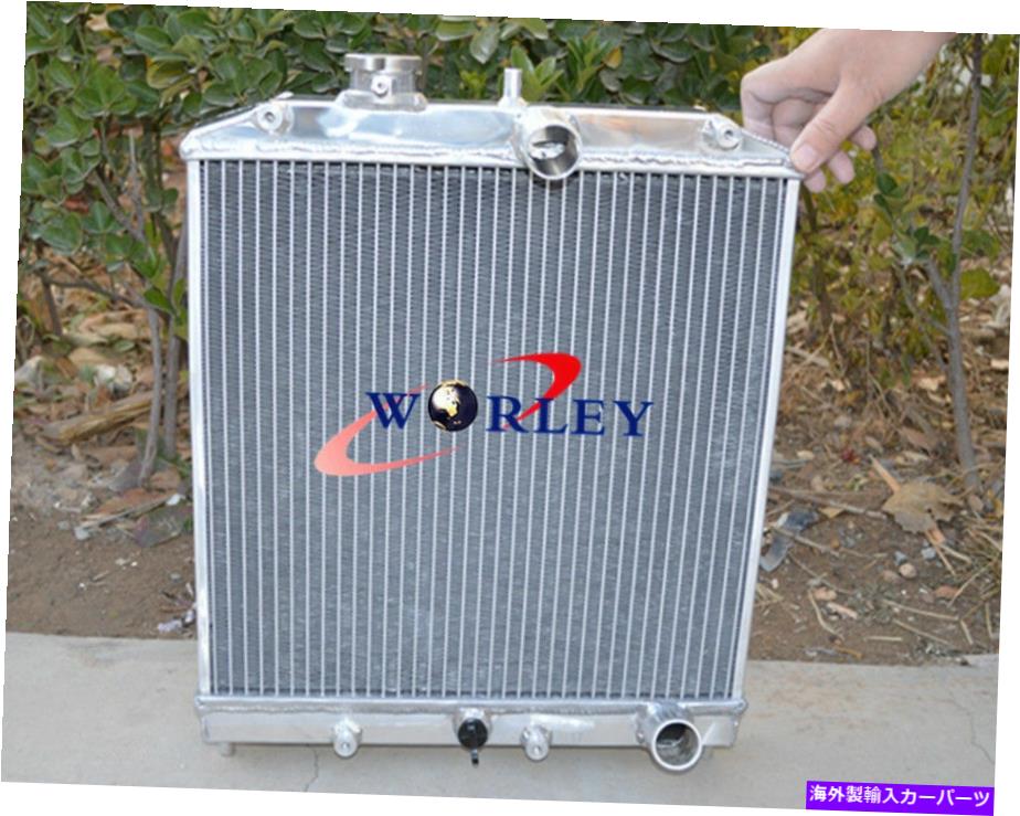 Radiator 92-00ホンダシビックEKの3列アルミニウムラジエーターEG D15 D16 28mmパイプ 3 ROW ALUMINUM RADIATOR for 92-00 Honda Civic EK EG D15 D16 28MM PIPE【並行輸入品】