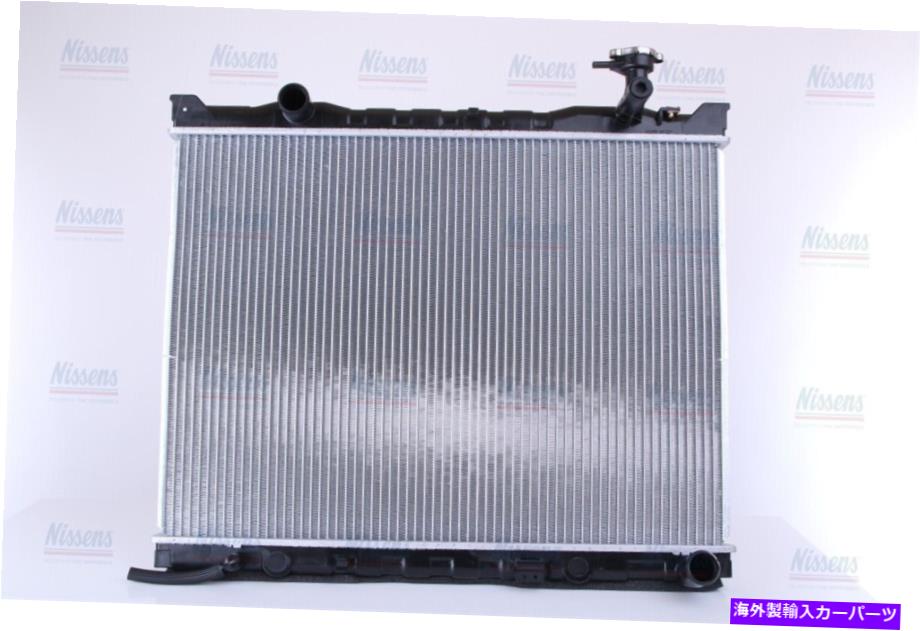 Radiator Kia SorentoのためのNissens Coolant Radiator 66766（2003）2.5 CRDIなど Nissens Coolant Radiator 66766 for KIA SORENTO (2003) 2.5 CRDI etc【並行輸入品】