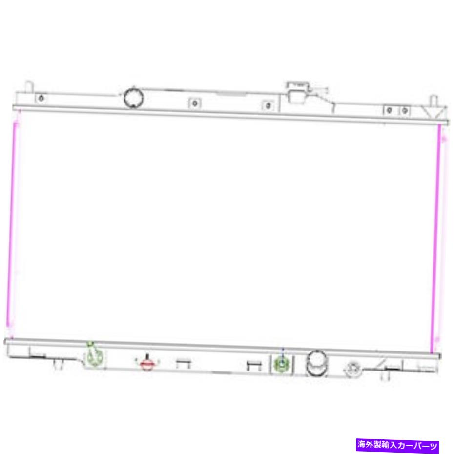 Radiator RAD13015新しい置換ラジエーターは、2007-2011ホンダ要素に適合します RAD13015 New Replacement Radiator Fits 2007-2011 Honda Element【並行輸入品】