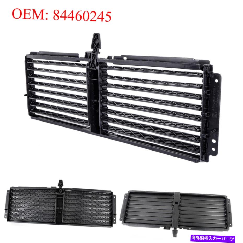 Radiator 2018年シボレーエクイノックス、2018-2020 GMC地形ラジエーターアッパーシャッターグリル For 2018 Chevrolet Equinox, 2018-2020 GMC Terrain Radiator Upper Shutter Grille【並行輸入品】