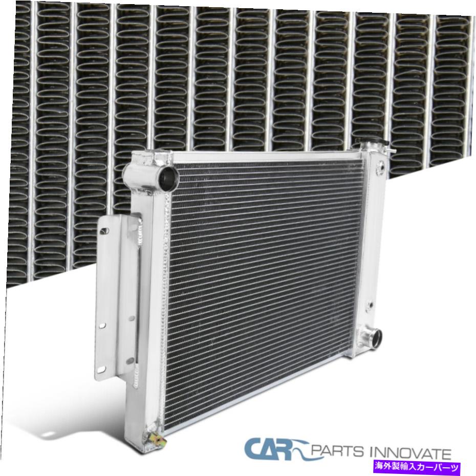 Radiator フィット67-69シボレーカマロポンティアックファイアバードV8 MT 3列冷却レースラジエーター1PC Fits 67-69 Chevy Camaro Pontiac Firebird V8 MT 3 Row Cooling Racing Radiator 1PC【並行輸入品】