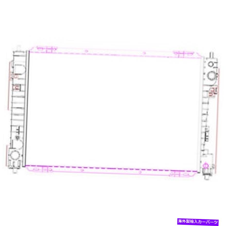 Radiator RAD13041新しい置換ラジエーターは、2008 Ford Escapeに適合します RAD13041 New Replacement Radiator Fits 2008 Ford Escape【並行輸入品】 50,556円