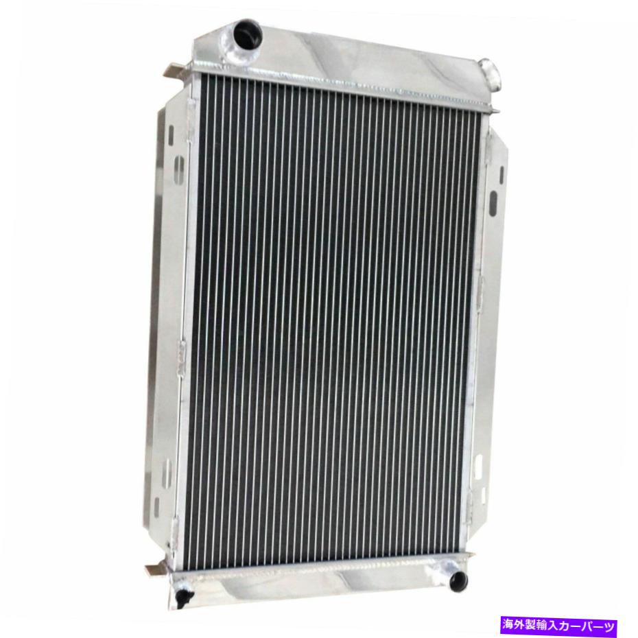 Radiator 79-93フォードマスタングマニュアルトランスミッションアルミニウム冷却レースラジエーターホット For 79-93 Ford Mustang Manual Transmission Aluminum Cooling Racing Radiator Hot【並行輸入品】