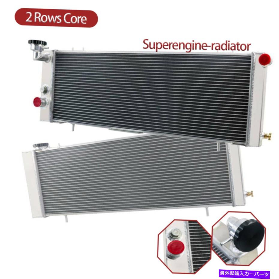 Radiator 1993年のアルミニウムラジエーター1991-2001ジープコマンチチェロキーXJ 2.5L L4 4.0L L6 Aluminum Radiator For 1993 1991-2001 Jeep Comanche Cherokee XJ 2.5L L4 4.0L L6【並行輸入品】