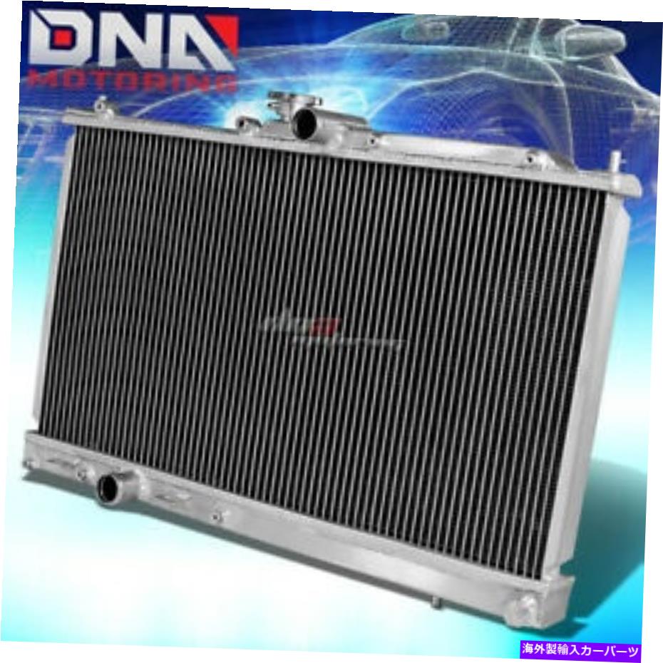 Radiator 2003年から2006年の三菱進化7/8/9 EVO VIII IX MT 2列アルミニウムラジエーター FOR 2003-2006 MITSUBISHI EVOLUTION 7/8/9 EVO VIII IX MT 2-ROW ALUMINUM RADIATOR【並行輸入品】
