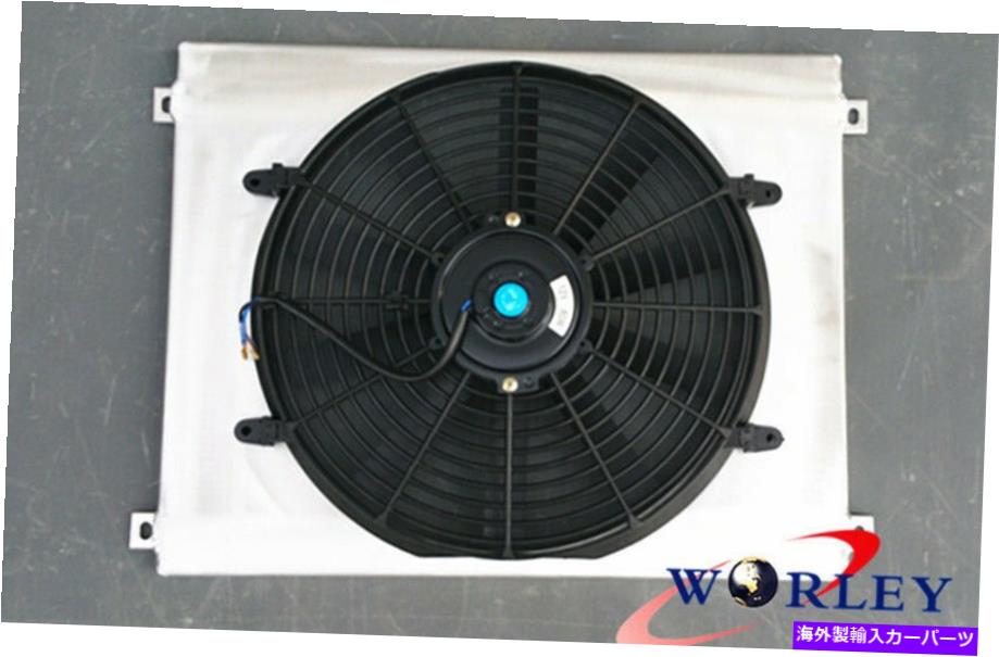 Radiator アルミニウムラジエーターシュラウド+ジープグランドチェロキーWJ WG 4.7L V8 1999 -2005のファン Aluminum Radiator Shroud+FAN For Jeep Grand Cherokee WJ WG 4.7L V8 1999 -2005 AT【並行輸入品】