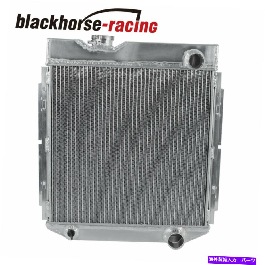 Radiator 1960-1966フォードマスタングファルコンコメットv8 MT 3列アルミニウム冷却ラジエーター For 1960-1966 Ford Mustang Falcon Comet V8 MT 3 Row Aluminum Cooling Radiator【並行輸入品】