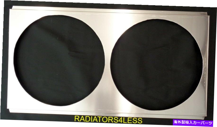 Radiator アルミニウムファンシュラウドは16インチのファン1988-2000シボレートラックピックアップC1500 C2500 C3500を使用しています ALUMINUM FAN SHROUD USES 16\