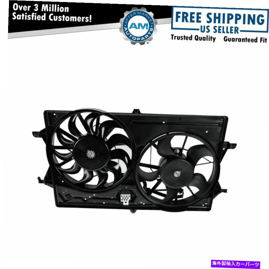 Radiator 00-02フォードフォーカスDOHC 2.0Lのラジエーター冷却ファンアセンブリ Radiator Cooling Fan Assembly for 00-02 Ford Focus DOHC 2.0L【並行輸入品】