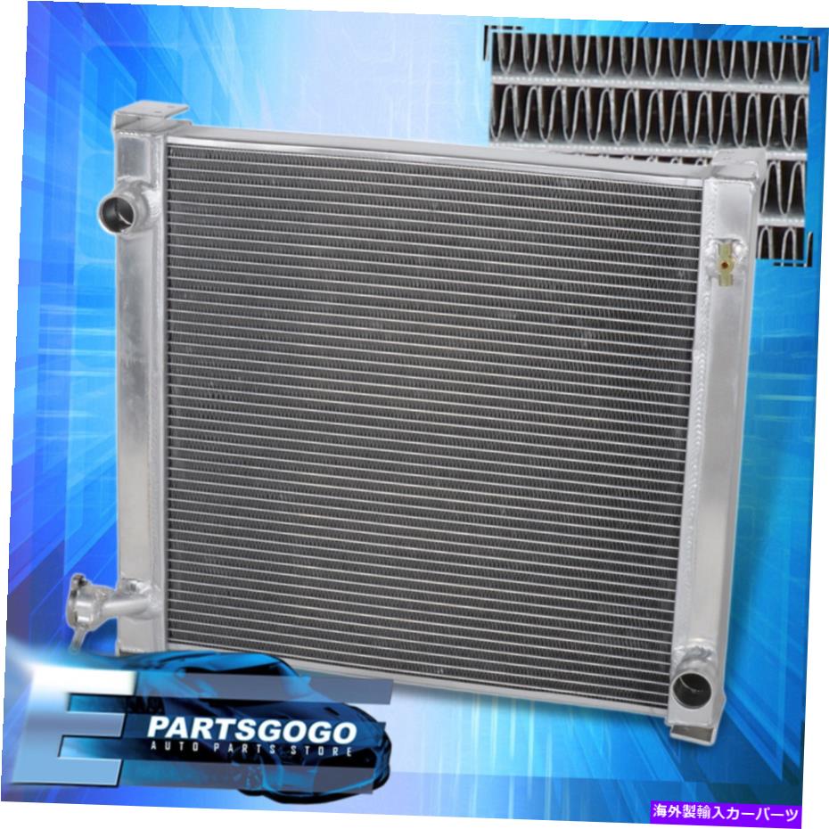 Radiator 87-06のジープラングラーYJ TJオフロードデュアルコア2ローフルアルミニウムラジエーター For 87-06 Jeep Wrangler YJ TJ Off-Roading Dual Core 2-Row Full Aluminum Radiator【並行輸入品】 48,576円