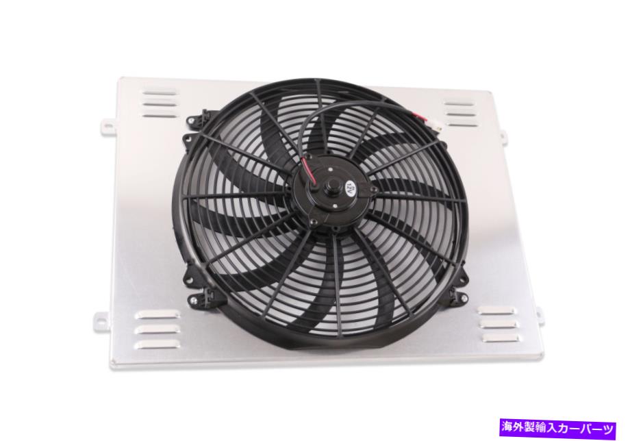 Radiator アルミニウムラジエーターシュラウド+16インチファン1963-66シボレーGMC C10 C20 C30 K10 K20ピックアップ Aluminum Radiator Shroud+16\