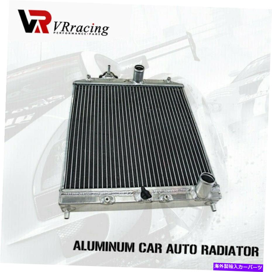 Radiator 92-00 CIVIC EJ/EK/Del Sol EG/Integra DB DCの2列レーシングアルミニウムラジエーター 2 ROW RACING ALUMINUM RADIATOR FOR 92-00 CIVIC EJ/EK/DEL SOL EG/INTEGRA DB DC【並行輸入品】