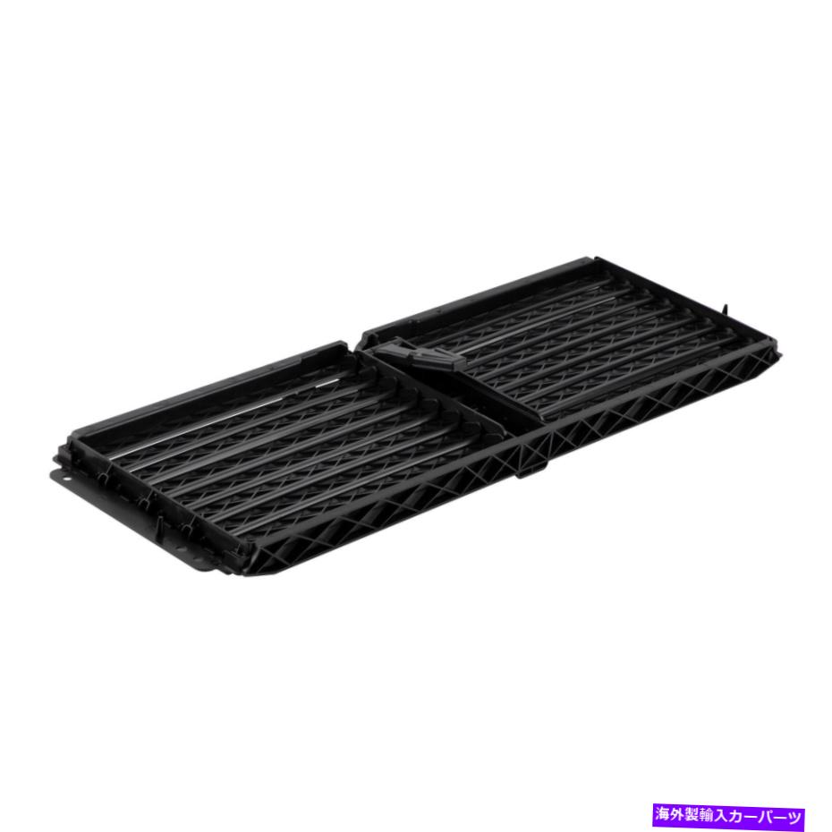 Radiator GMC地形2018-2020ブラック用のシボレーエクイノックス2018のフロントバンパーシャッター Front Bumper Shutter for Chevrolet Equinox 2018 for GMC Terrain 2018-2020 Black【並行輸入品】