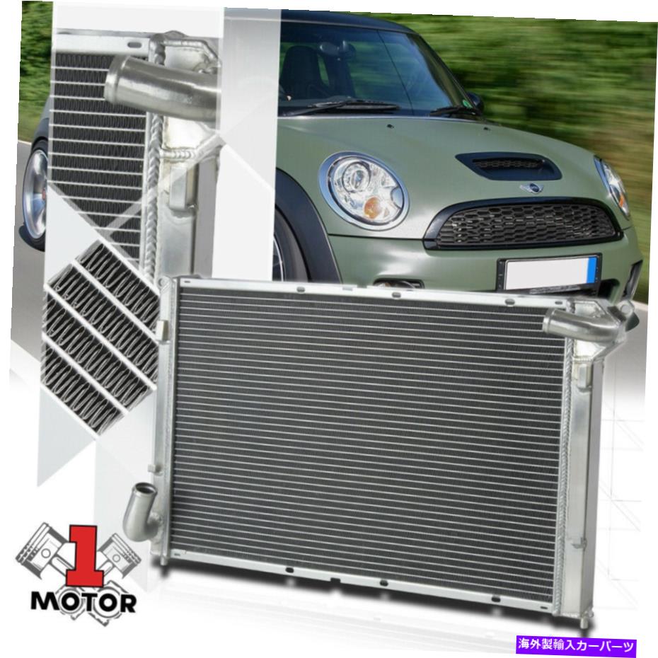 Radiator 02-08ミニクーパー1.6 R52 R53 MTのアルミニウム2列コアパフォーマンスラジエーター Aluminum 2 Row Core Performance Radiator for 02-08 Mini Cooper 1.6 R52 R53 MT【並行輸入品】