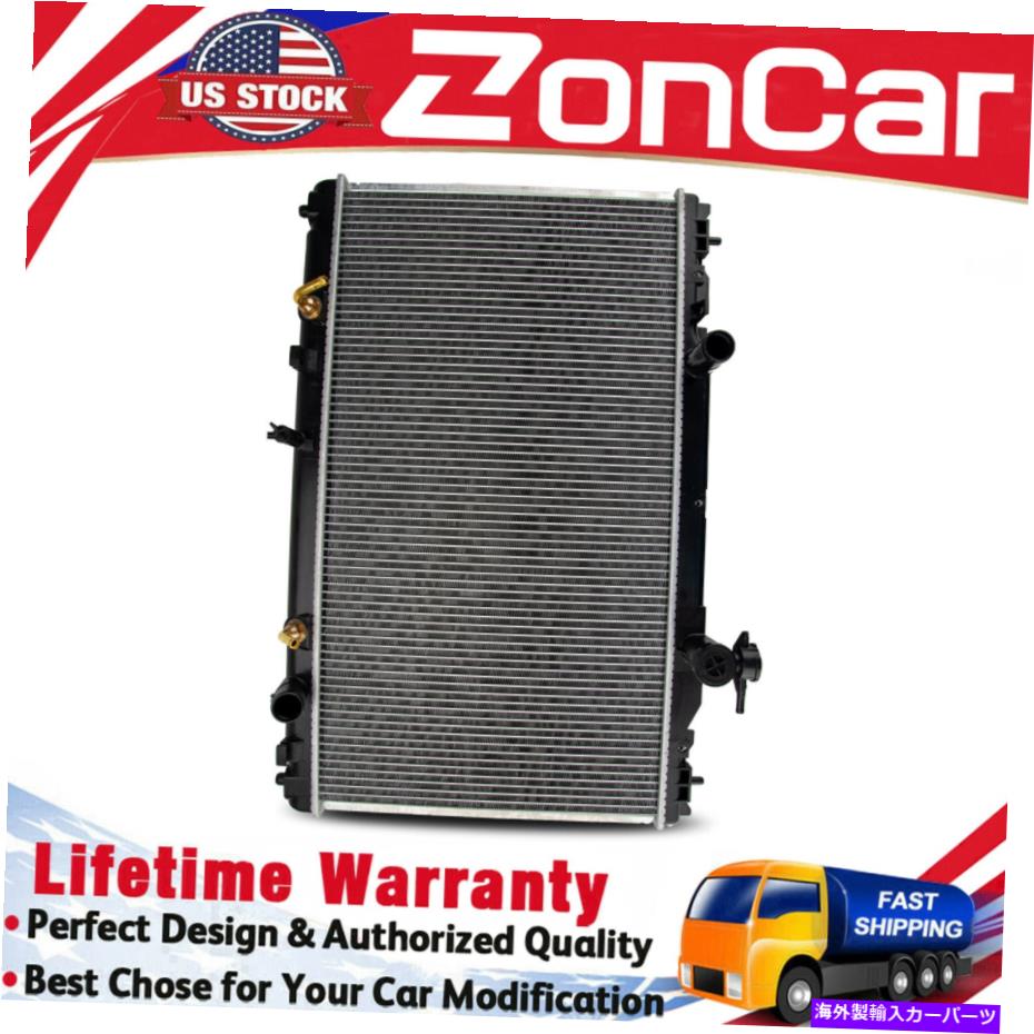 Radiator 2002年から2006年のラジエーター2437トヨタカムリベースle xle se solara 2.4l l4ゾンカー Radiator 2437 for 2002-2006 Toyota Camry Base LE XLE SE Solara 2.4L L4 Zoncar【並行輸入品】