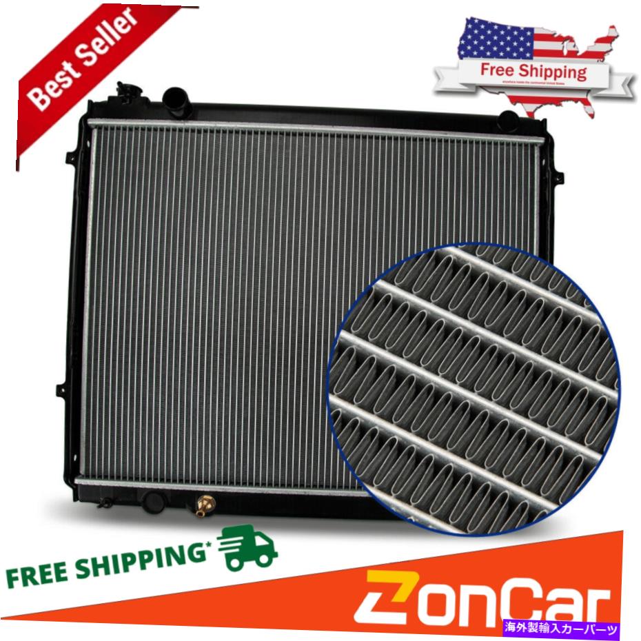 Radiator 2000-2001 2002 2003 2004 2005 2006トヨタツンドラV8 4.7 USのアルミニウムラジエーター Aluminum Radiator For 2000-2001 2002 2003 2004 2005 2006 Toyota Tundra V8 4.7 US【並行輸入品】