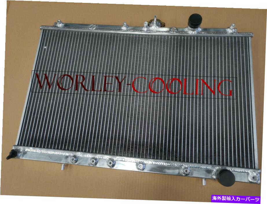 エンジンカバー 42mm 2三菱ランサーのためのコアレースアルミニウムラジエーターEVO 1 2 3真新しい 42mm 2 core Race Aluminum Radiator FOR Mitsubishi Lancer EVO 1 2 3 brand new【並行輸入品】
