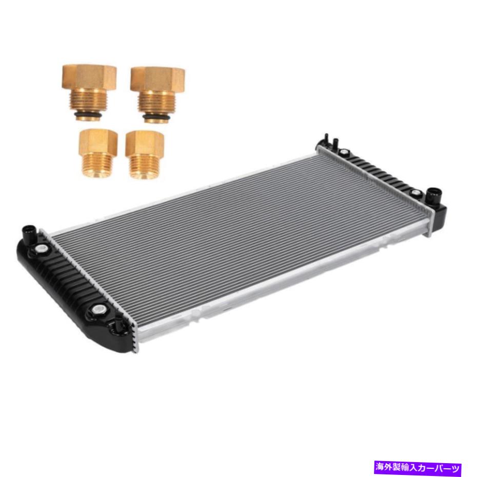 エンジンカバー 92-00シボレー/GMC C/K Tahoe/Yukon 52465838のアルミニウムラジエーター置換 Aluminum Radiator Replacement for 92-00 Chevy/GMC C/K Tahoe/Yukon 52465838【並行輸入品】