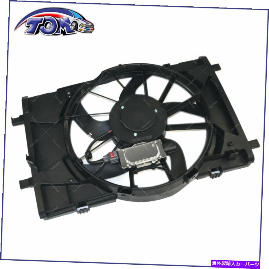 エンジンカバー Ford Fusion Lincoln Mkz Mercury Milanの新しいラジエーター冷却ファンアセンブリ New Radiator Cooling Fan Assembly for Ford Fusion Lincoln MKZ Mercury Milan【並行輸入品】