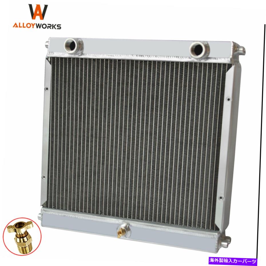エンジンカバー 51963 3列アルミニウムアップグレードラジエータードラッグスターロードスタースタイル 51963 3 Row Aluminum Upgrade Radiator For Dragster Roadster Style【並行輸入品】