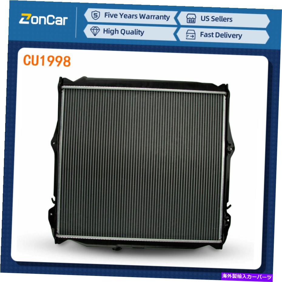 エンジンカバー CU1998 1996年から2002年のトヨタ4runner 4ドア3.4L 2.7Lの新しい交換ラジエーター CU1998 New Replacement Radiator For 1996-2002 Toyota 4Runner 4-Door 3.4L 2.7L【並行輸入品】