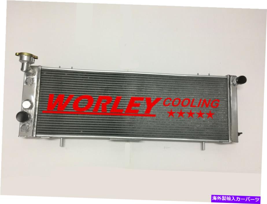 エンジンカバー ジープチェロキーXJ 91-01 /ワゴニアトラックのアルミニウムラジエーター3列92 93 94 Aluminum Radiator 3 Rows for Jeep Cherokee XJ 91-01 / Wagoneer Truck 92 93 94【並行輸入品】